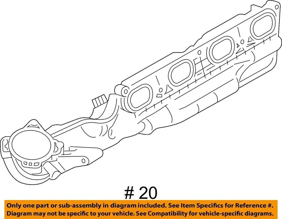 2012-2016 BMW M5 OEM RH 4.4L RIGHT INTAKE MANIFOLD *70K MILES* 11617843274 - Image 4 of 4