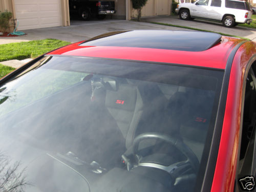 Windshield Tint Strip- fits 2006-2011 Honda Civic / Si 06-11 Sedan Coupe Hybrid - Picture 3 of 4