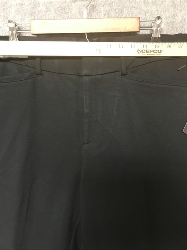 Ava Viv Pants Womens 14W Black Career Dress Stretch Ladies Plus Tapered - Picture 4 of 16