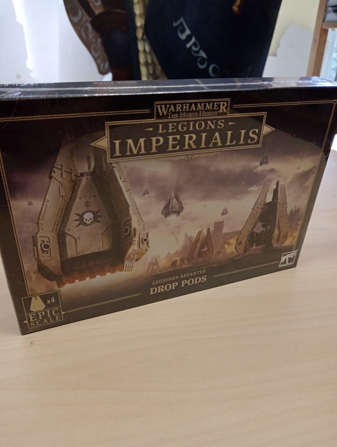 DROP PODS set di 4 miniature LEGIONES ASTARTES warhammer THE HORUS HERESY età 15