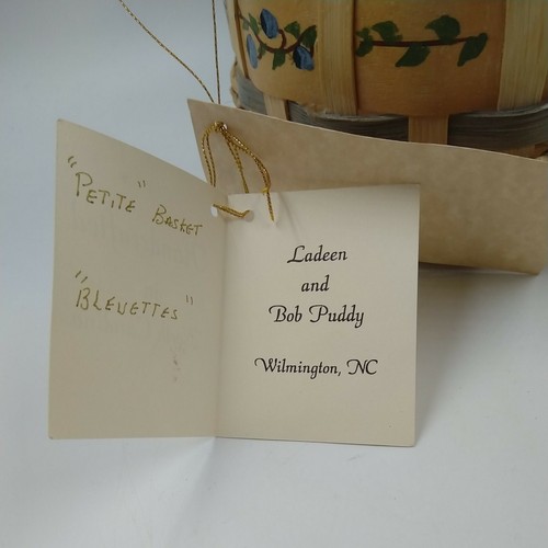 Handgefertigter Korb Ladeen und Bob Puddy Wilmington NC Blaubeeren - Bild 6 von 9