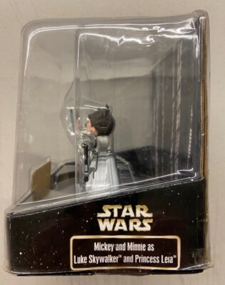 Disney Star Wars Mickey & Minnie Mouse as Luke Skywalker