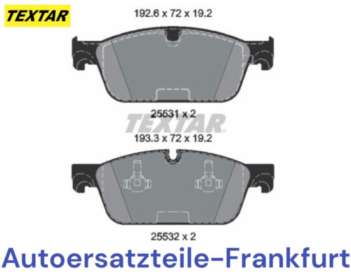 TEXTAR Bremsbeläge VORNE MERCEDES-BENZ GL-KLASSE X166 GLE ML W166 + Coupe C292 - Bild 7 von 7