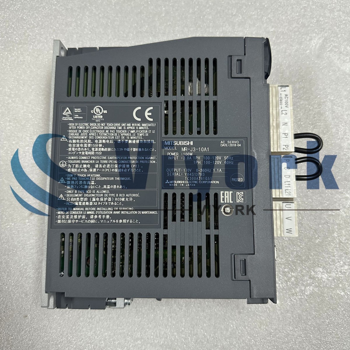三菱 MR-J3-10A1 MR-J3-10A - AC servo drives (Mitsubishi Electric
