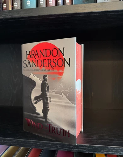 UK 1st Wind and Truth Brandon Sanderson Waterstones Exclusive Brandon Sanderson