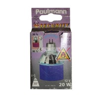 Paulmann 988.05 Halogen Dekozylinder 20W Blau 38° Bab Flood GU5.3 Dimmbar