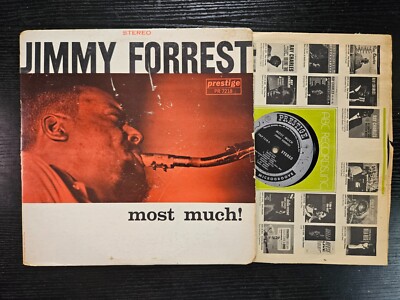 Jimmy Forrest    Most Much! 1962 Prestige Rudy Van Gelder RVG Hugh Lawson WORN