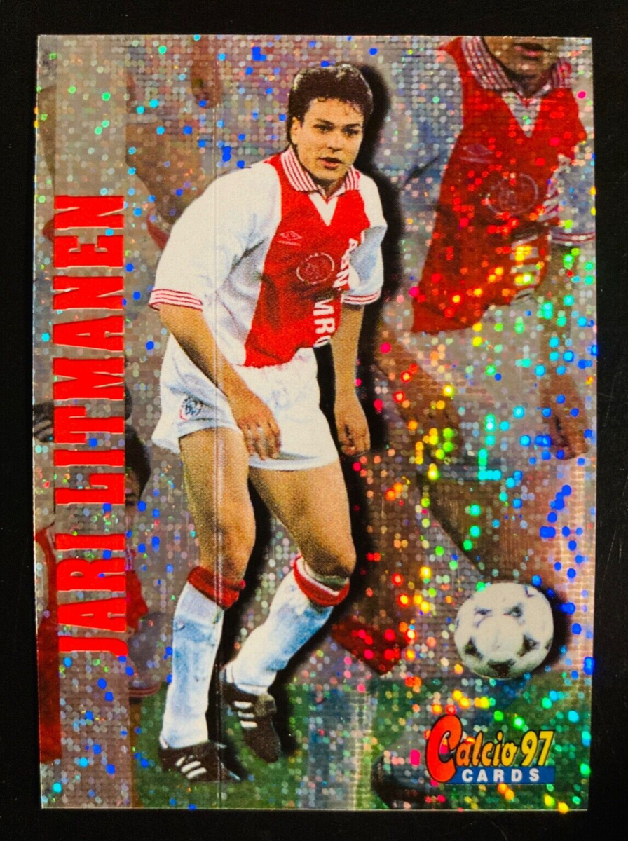 1996-97 Panini Calcio cards # 120 Eurostars Jari Litmanen Ajax