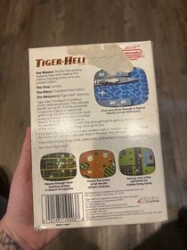 Aut&eacute;ntico carro de trabajo NES Tiger-Heli CIB probado en juego completo