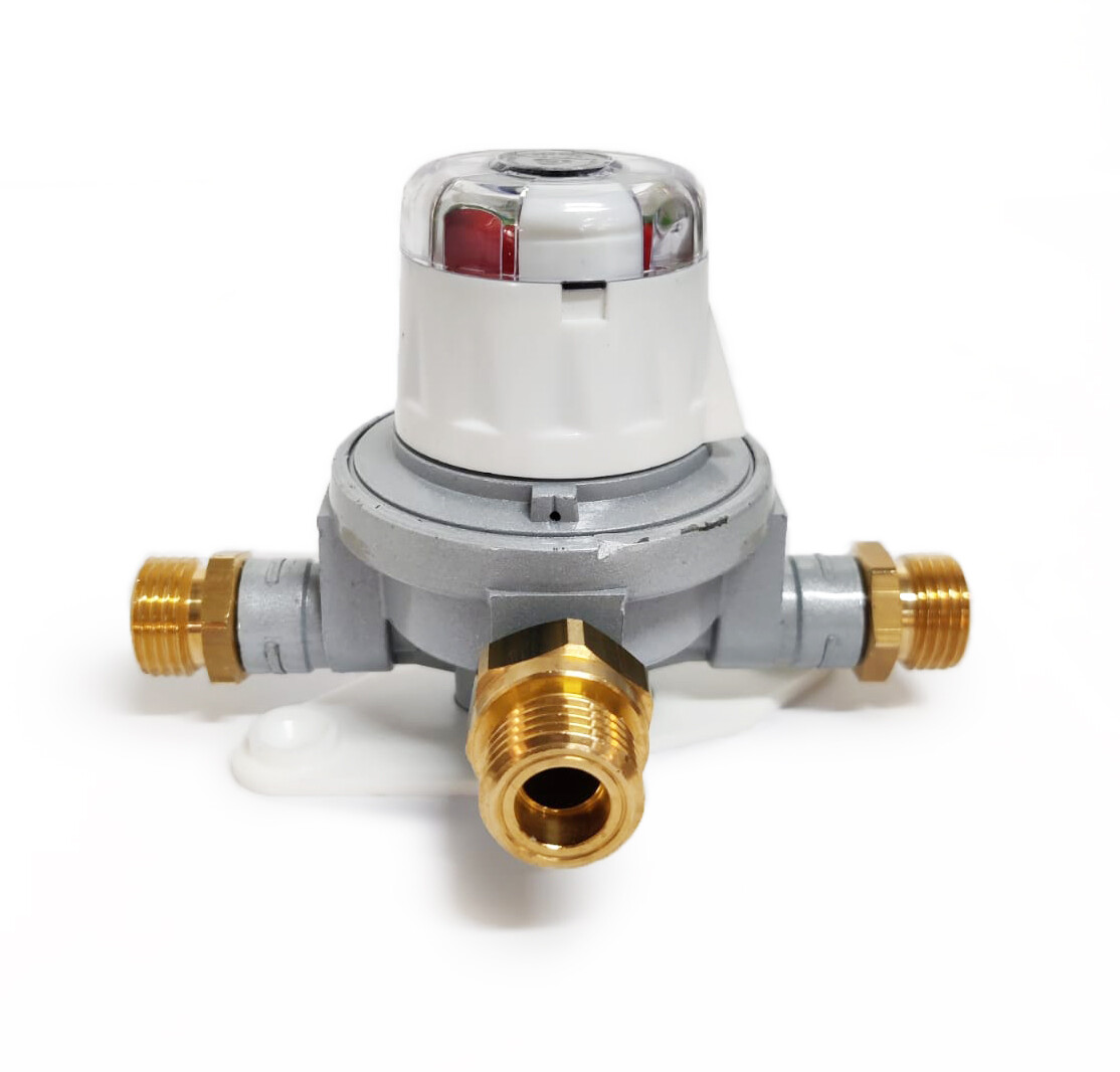 CENTRALINA GAS 8 KG CON GRUPPO DI REGOLAZIONE CON INVERSORE AUTOMATICO (37452)