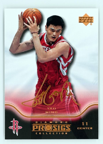 2004-05 Upper Deck Pro Sigs #28 Yao Ming Houston Rockets | eBay