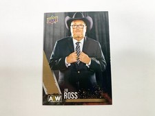 Jim Ross Gold 2021 Upper Deck AEW Wrestling Card # 74
