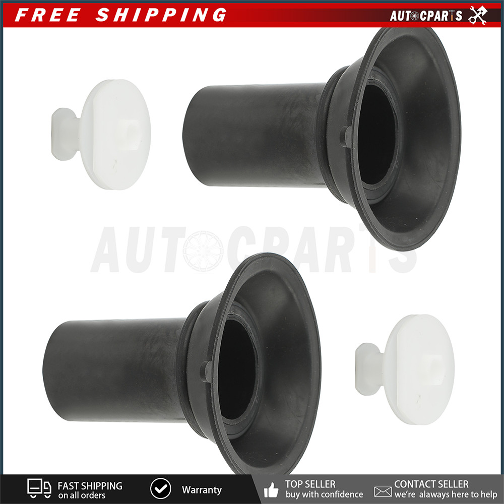 2pcs Carb Piston Slide Diaphragms For Honda VT1100C SHADOW 1100 16111-MM8-771