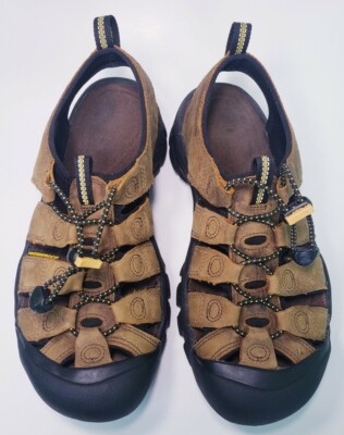 Keen Newport Brown Leather Men’s Hiking Water Sandals Keen Newport 1001870 Men main image 2