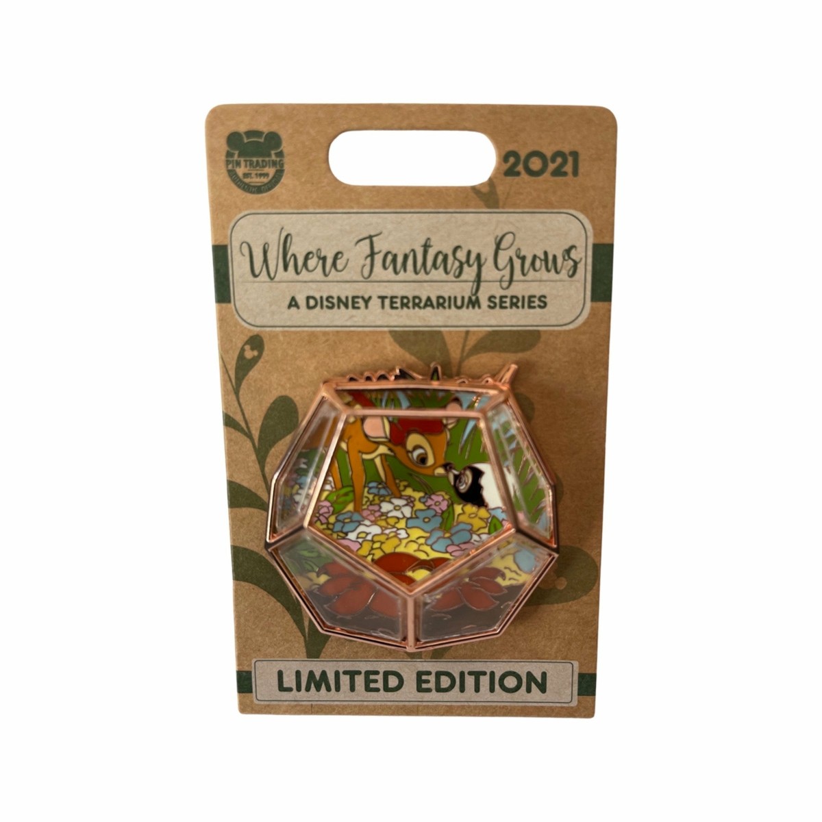 Disney - Where fantasy grows テラリウムピン ディズニー Disney 2021 Where Fantasy Grows A Disney Terrarium Series