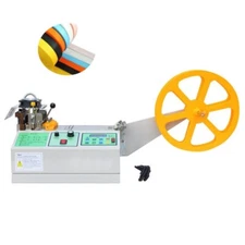 TECHTONGDA® Ribbon Cutting Machine 280W Powered Hot/ Cold Webbing Tape Cutter