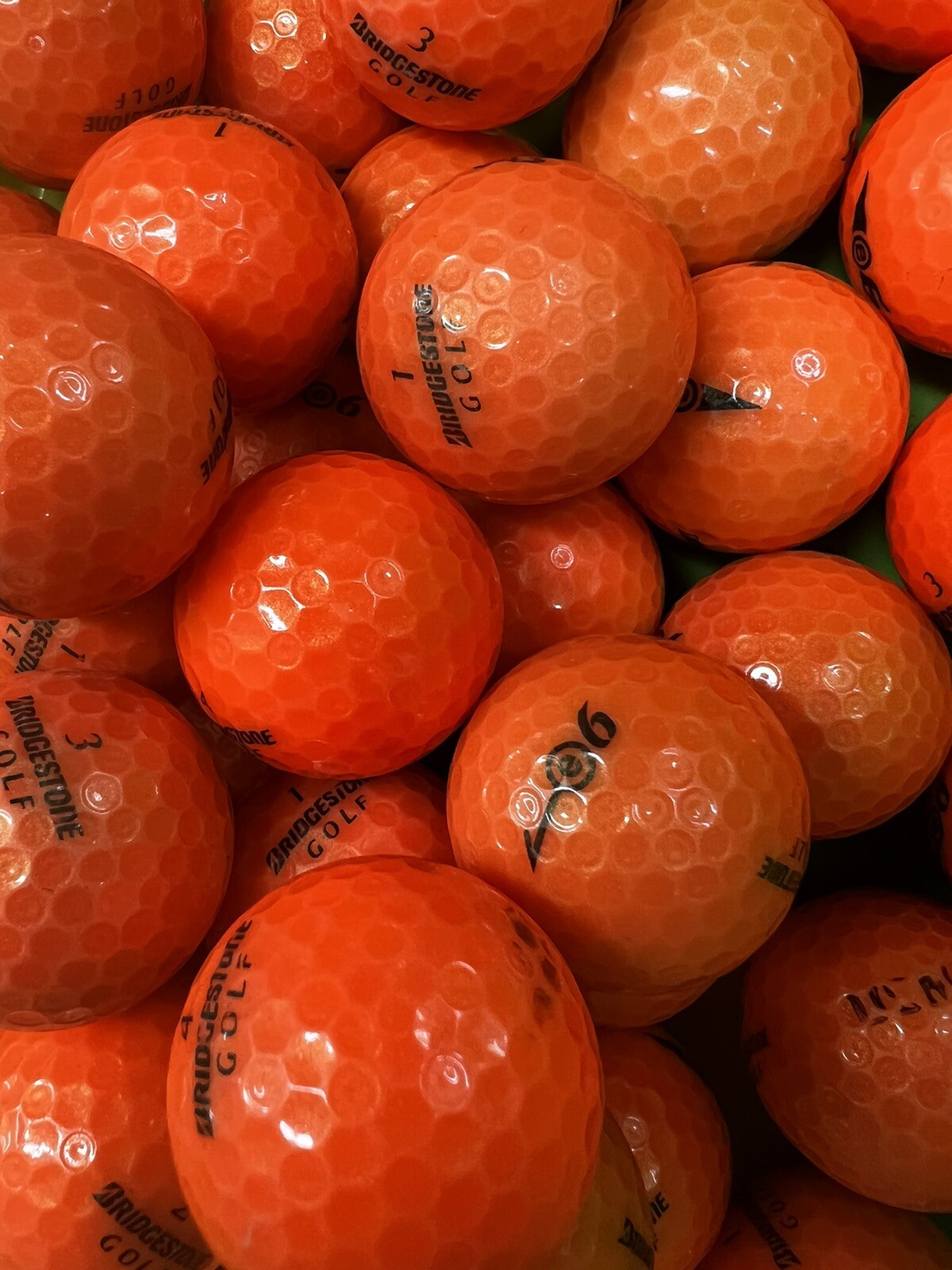 Bridgestone E6 Orange &hellip;12 Premium AAA Used Golf Balls....FREE SHIPPING!...