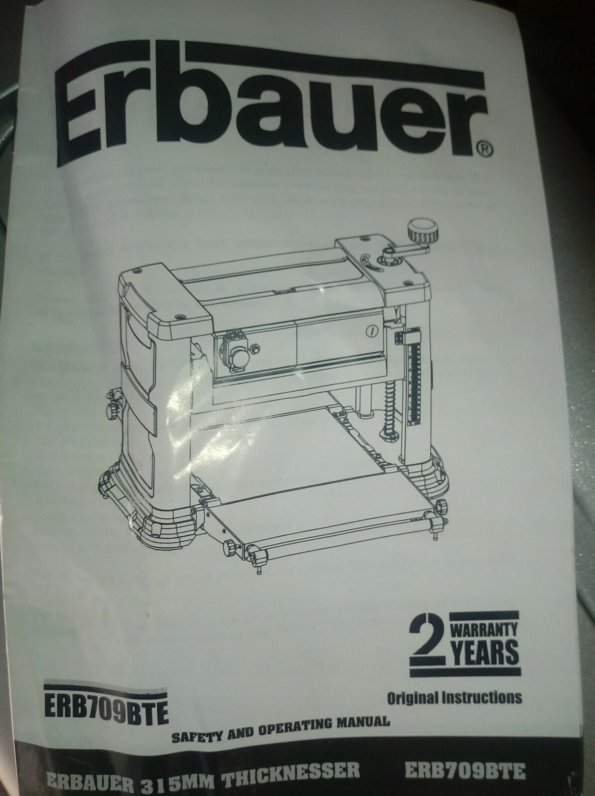 Erbauer Thicknesser Spare Parts List Pdf Reviewmotors.co