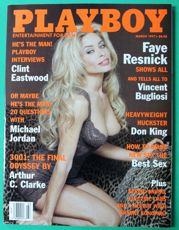 PLAYBOY MARCH 1997 - PLAYMATE JENNIFER MIRIAM - FAYE RESNICK PICTORIAL