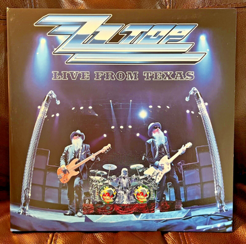 Live from Texas by ZZ Top + Montreux DVD (2LP Vinyl, 2010) - Picture 1 of 5