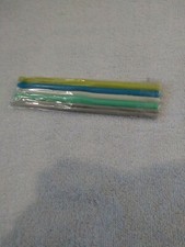 1 Set New Multicolor Plastic Knitting Needles Crochet Hooks Knit Needle 6 Sizes