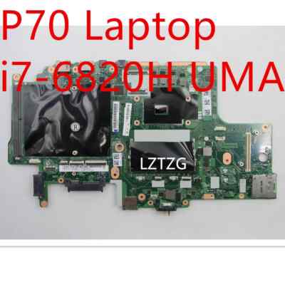 Motherboard For Lenovo ThinkPad P70 Laptop Mainboard i7-6820H 00NY343 01AV312