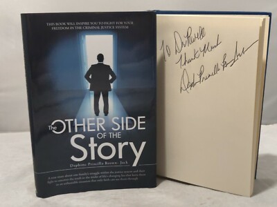 The Other Side Of The Story - Daphine Priscilla Brown Jack SIGNED Autograph Book