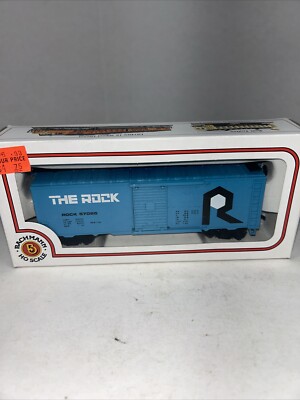Bachmann HO Scale ''The Rock'' 57025 41' Box Car W/ Box