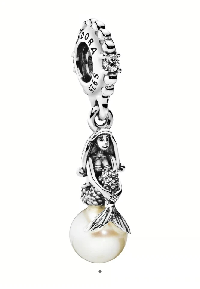 Pandora Disney Arielle Luminous Charm Anhänger 925 Silber - Bild 2 von 2