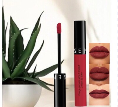 Sephora Cream Lip Stain - Samtrot Lippenstift matt Nr. 17 (3er Set