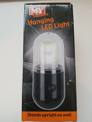 Neu hängende LED Leuchte Outdoor 80 Lumen 0,5Wx8 weiß Garten Camping Exkursionen