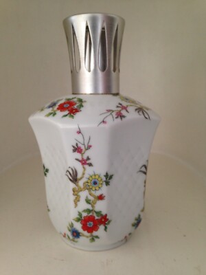 Lampe Berger Porcelaine Blanche Végétale • Maison Berger Paris