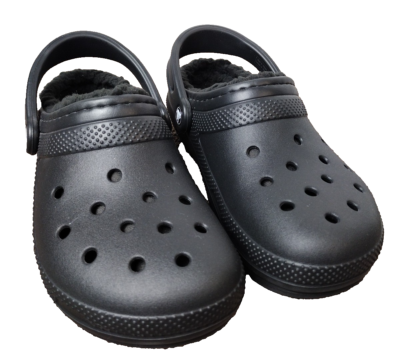 Crocs classic lined clog Black Size M5 W7 EUC | eBay display picture 2