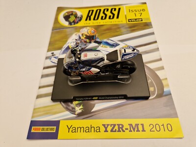 PANINI 1/18 VALENTINO ROSSI FIAT YAMAHA YZR-M1 2010