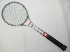 VINTAGE WILSON "T3000" METAL TENNIS RACQUET 4 5/8 . ANTIQUE / DISPLAY