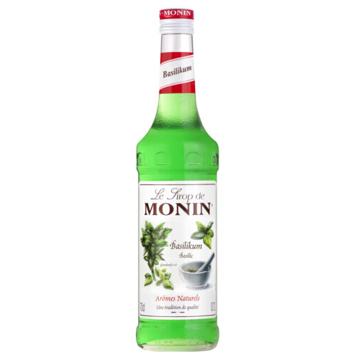 Monin Pro Syrup With The Taste From Fresh Basil 700ml