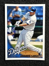 JAMES LONEY #454 2010 Topps Baseball QTY Los Angeles Dodgers