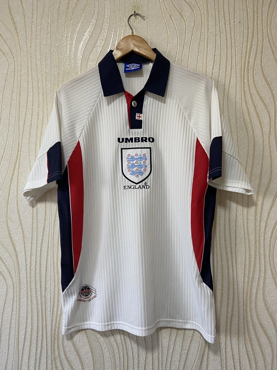 Retro England Home 1998 World Cup Jersey 1998 By Umbro