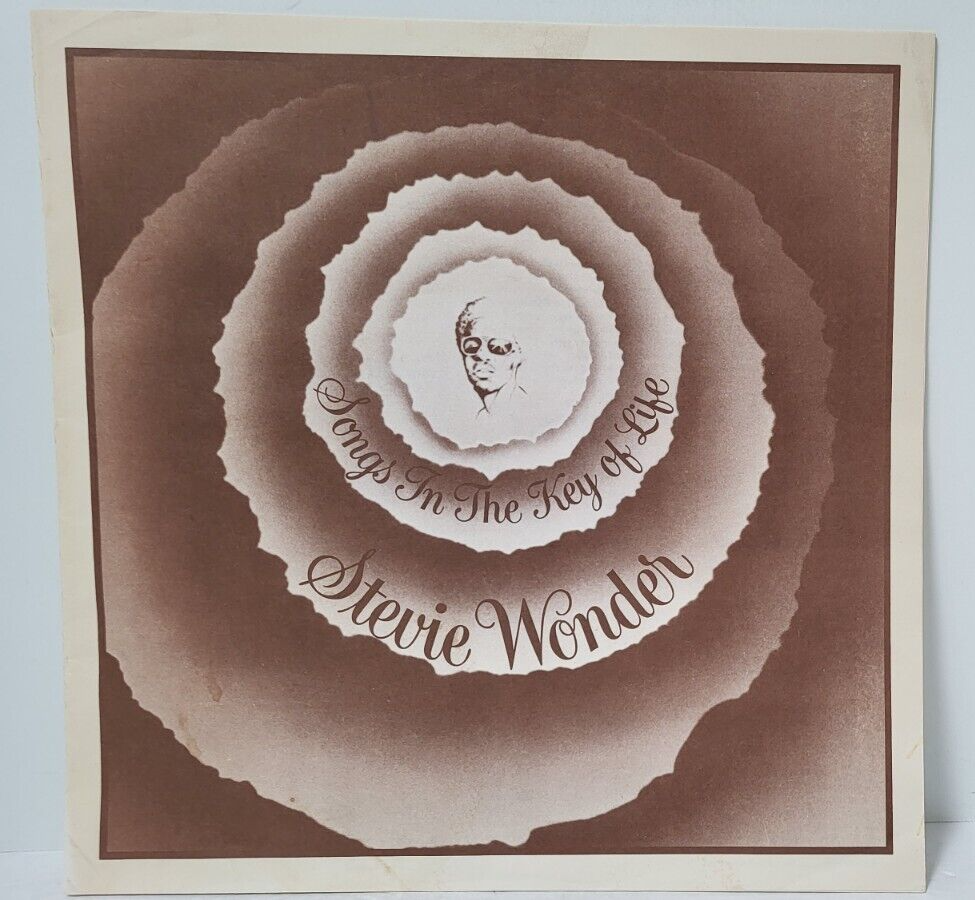 STEVIE WONDER Songs In The Key Of Life 1976 2xLP, 7
