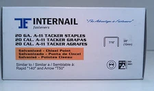 Arrow T50 Rapid A11 3/8" Long Galavanized Staple 5,000 Per Box