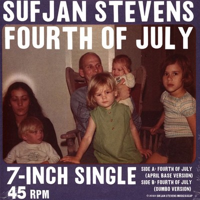 Sufjan Stevens - Fourth Of July Limited Red Vinyl Edition (2023 - US - Original)