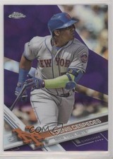 2017 Topps Chrome Purple Refractor /299 Yoenis Cespedes #21 6f8