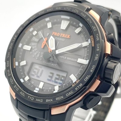 CASIO PROTREK PRW6100Y1JF Wristwatch Solar Radio Timepiece Authentic