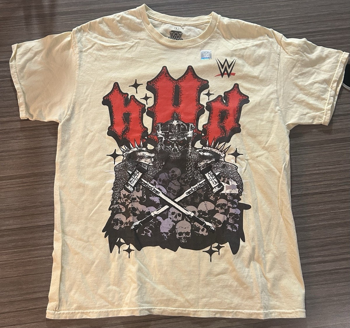 HHH Triple H Authentic WWE T Shirt New Size L | eBay