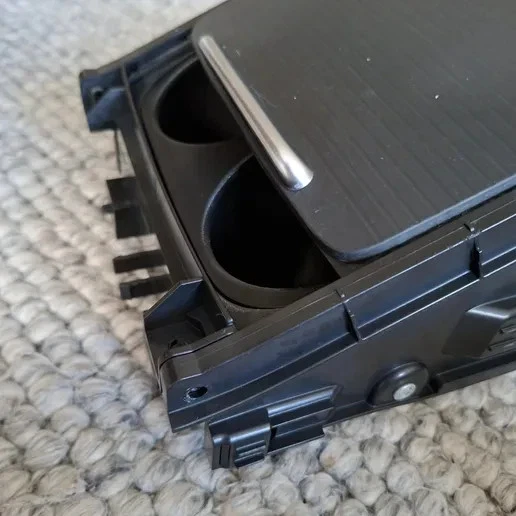 Inserto portavasos doble para Volvo V70/XC70/S80 2008-2016 Foto 2 de 2