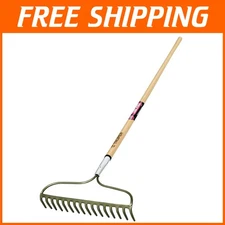 Tru Pro 60-Inch Bow Rake with Forged Metal Head - Ideal for Professionals