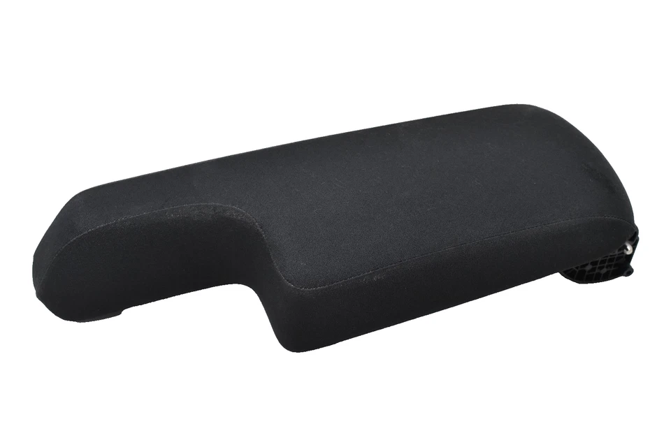 Cubierta de tapa de reposabrazos de tela negra para consola central Honda Fit 2015-2020 defectuosa OEM Foto 2 de 4