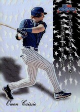 2025 Panini Crusade #16 Owen Caissie Certified Prospects