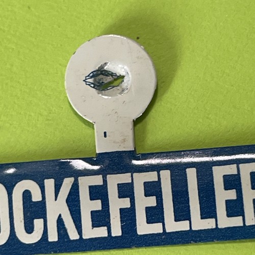 Vintage Nelson Rockefeller 1968 Political Campaign fold tab’s & pinback pins - Afbeelding 10 van 13