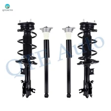 Set of 4 Front Quick Complete Strut-Rear Shock Kit For 2017 2018 Toyota Yaris IA